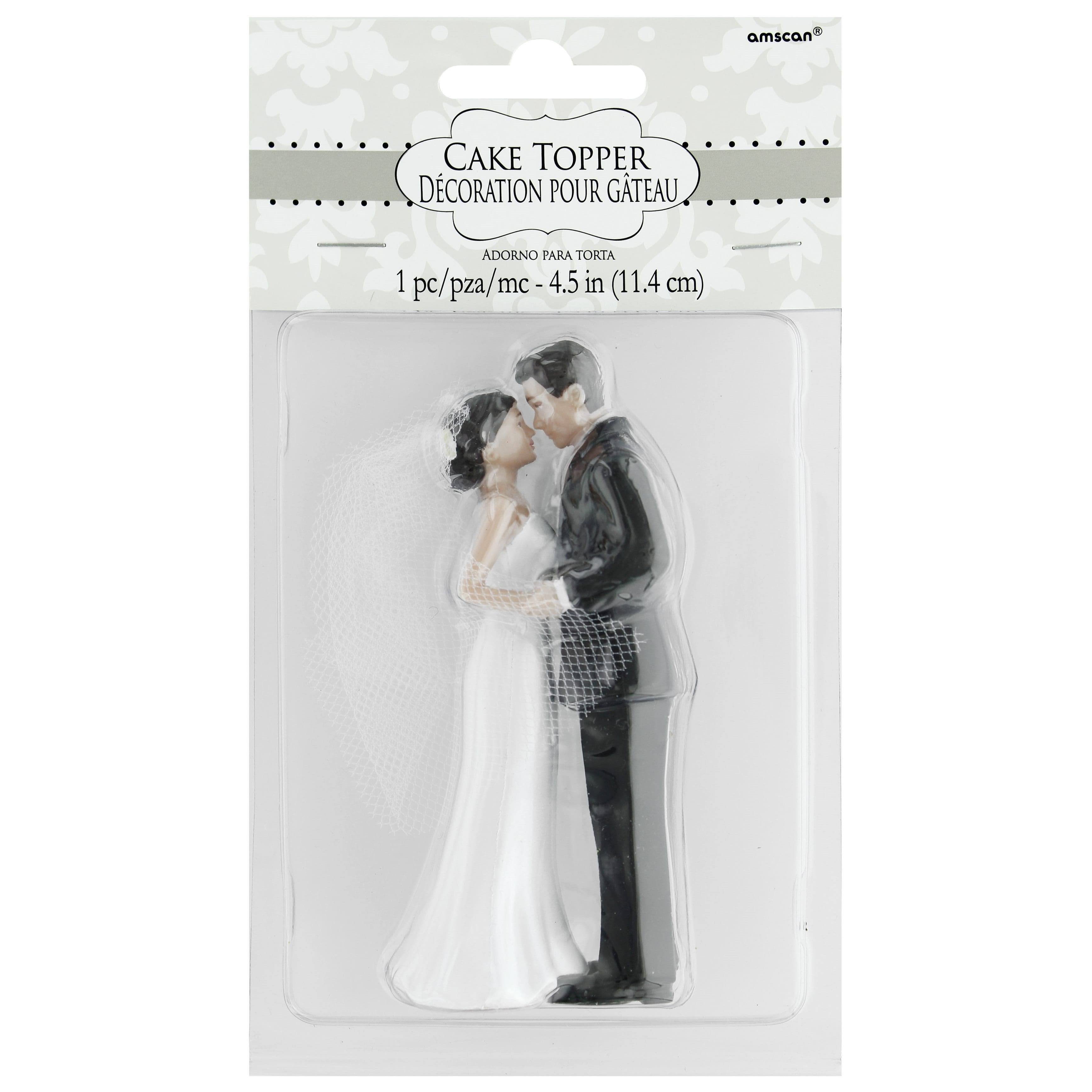 Amscan Cake Topper Bride & Groom