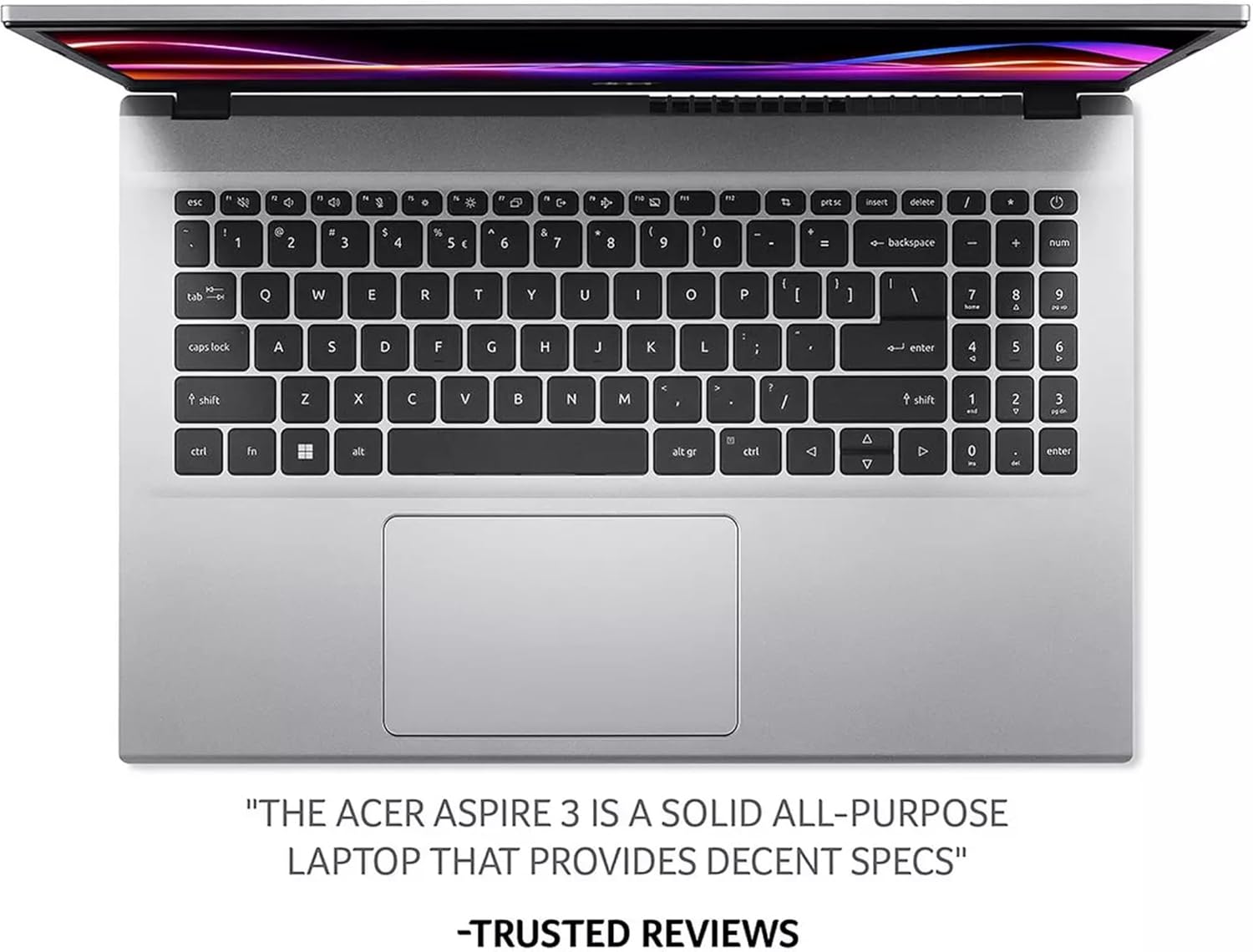 acer Aspire 3 Slim Laptop with Office 365 for The Web - Backlit Keyboard - Intel Core I3-1305U Processor - 8GB RAM - 256GB SSD - 15.6