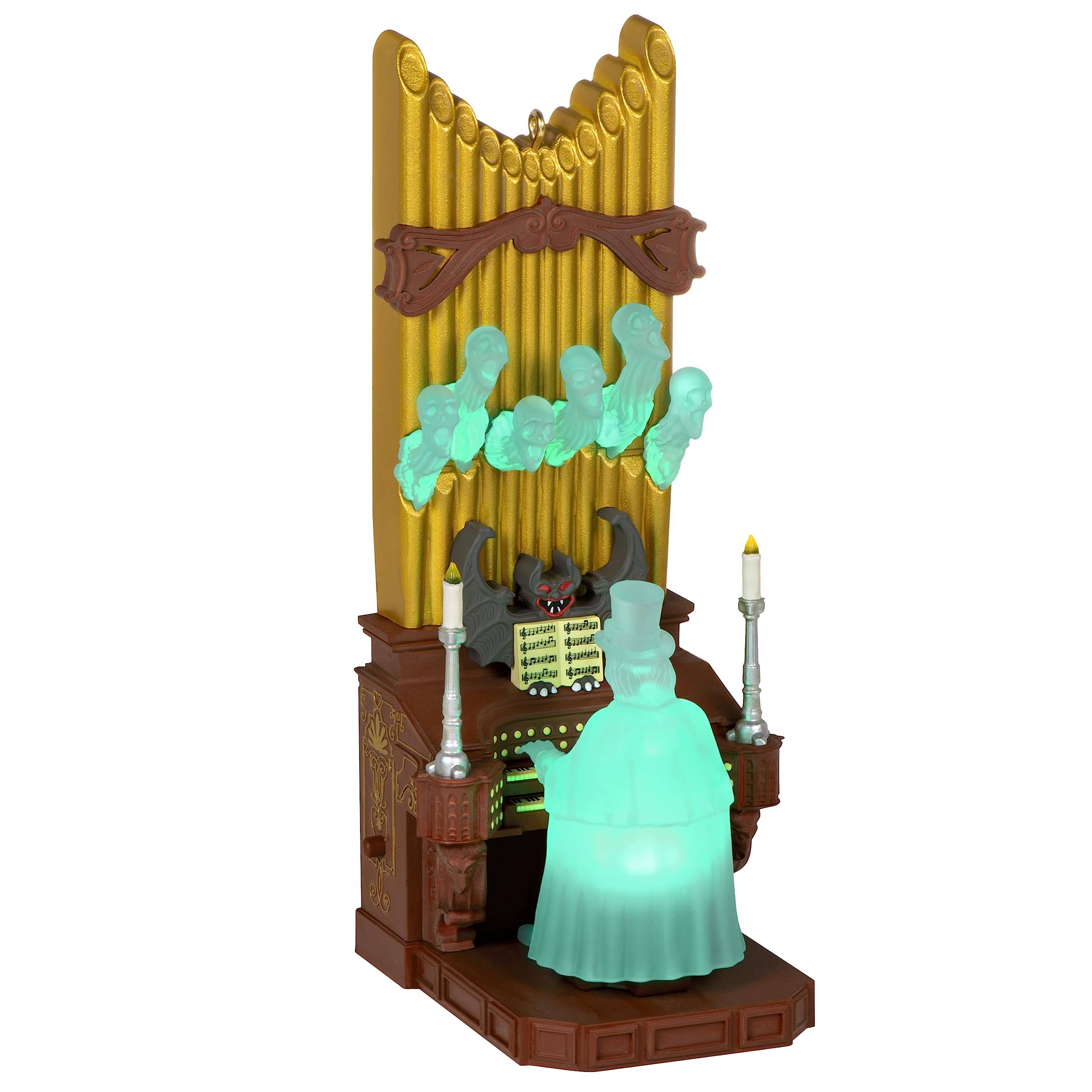 Hallmark 2023 Disney The Haunted Mansion Collection Victor Geist Ornament with Light and Sound
