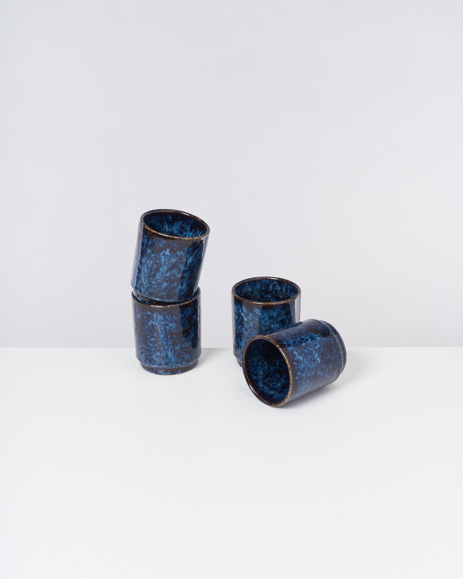 CORDOAMA - LARGE CUP DARK BLUE SET OF 4