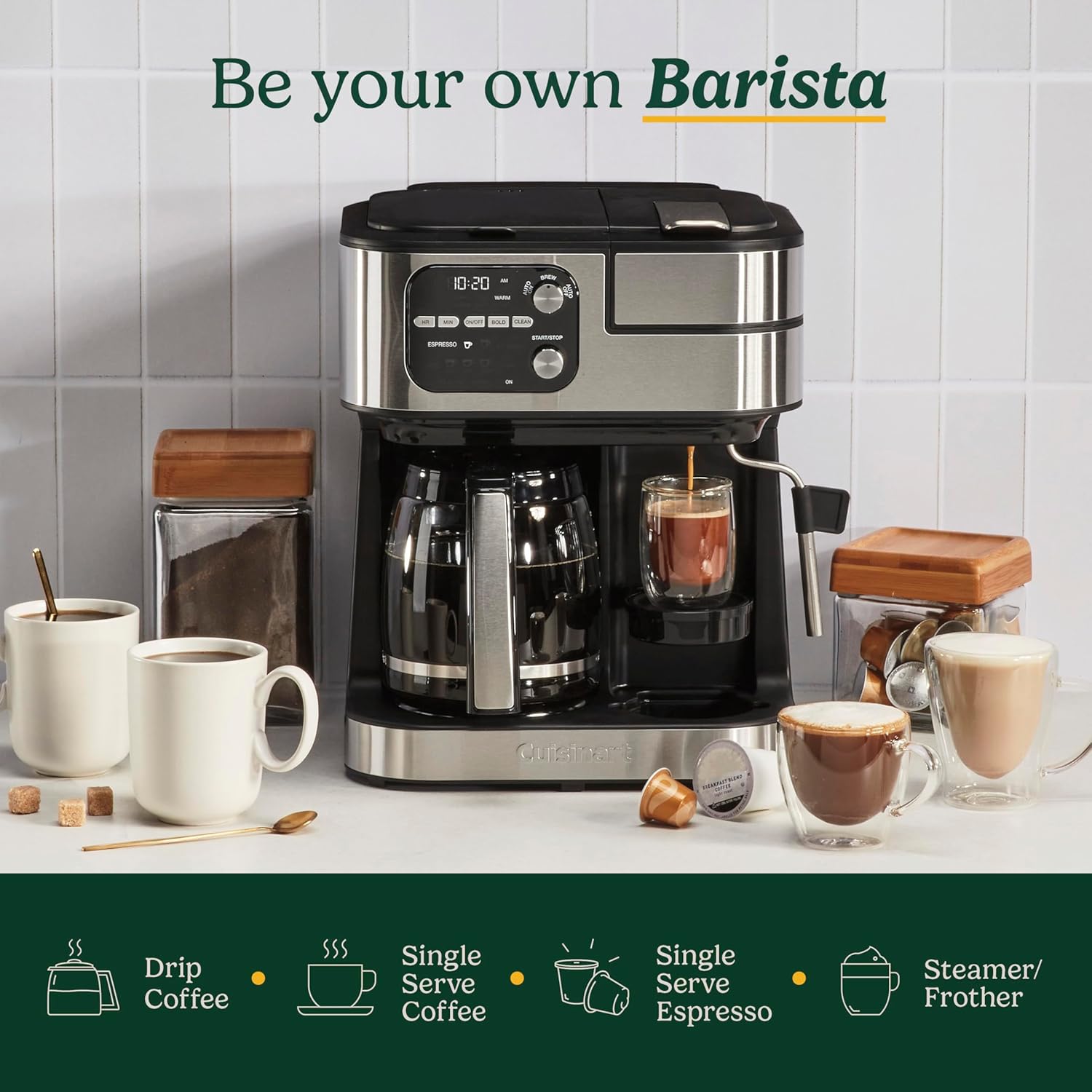 Machine à café 4 en 1 Barista