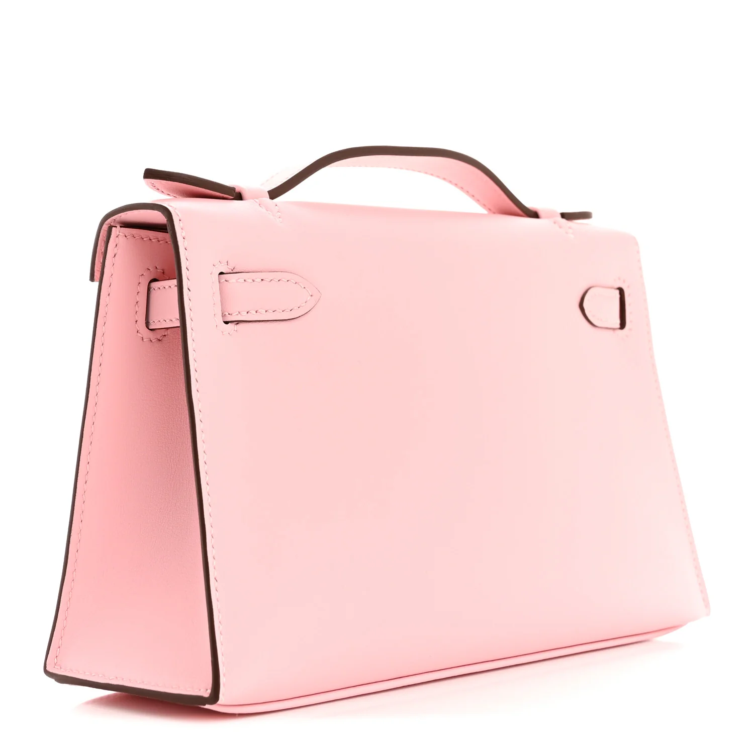 Swift Kelly Pochette Clutch Rose Sakura