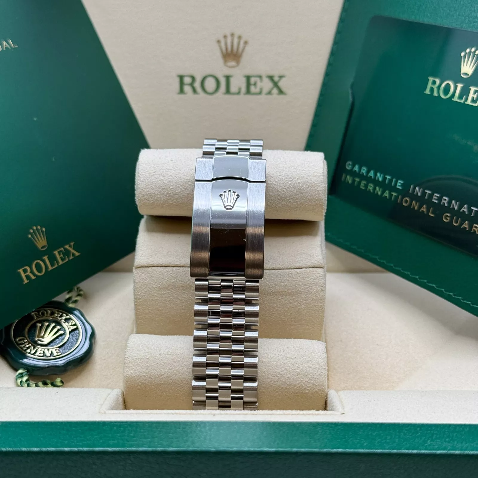 [Super Clone]RLX  Datejust Black Index Jubilee 41mm Stainless Steel - 126334-0018