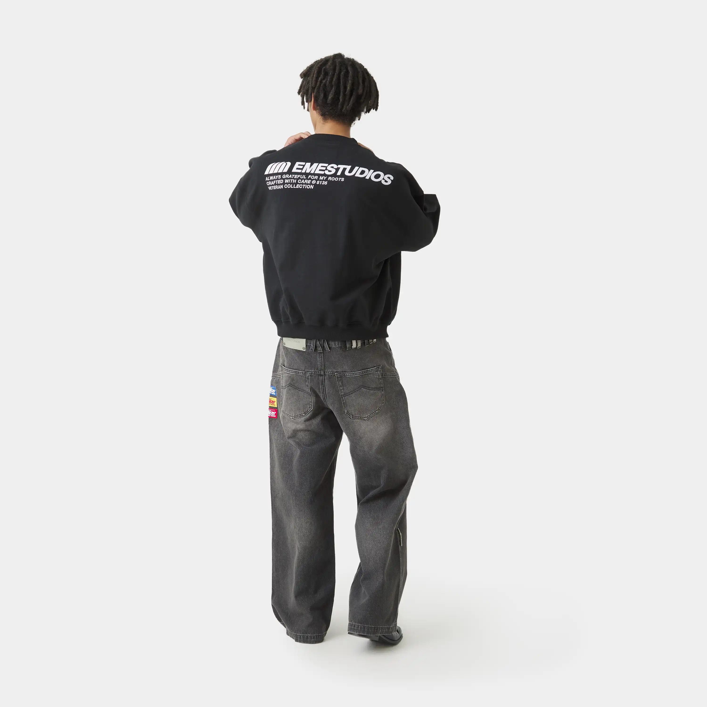 Roots Shadow Oversized Crewneck