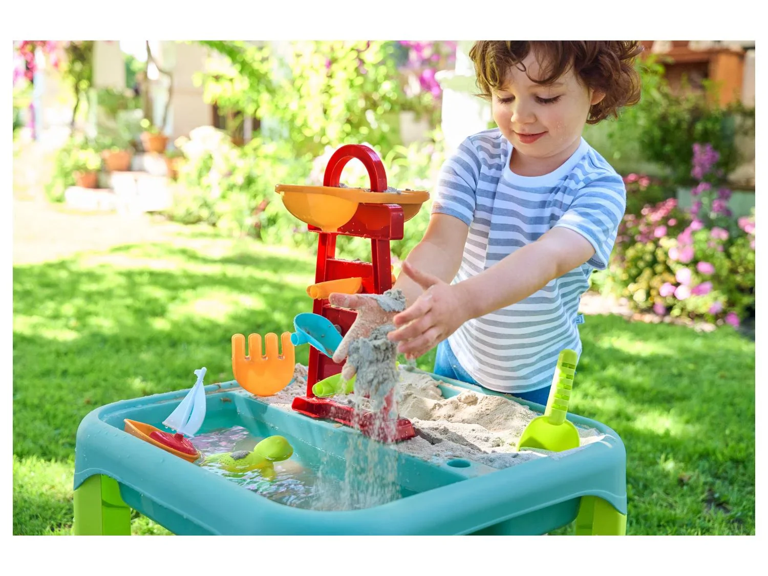 Playtive Table de jeux sable et eau