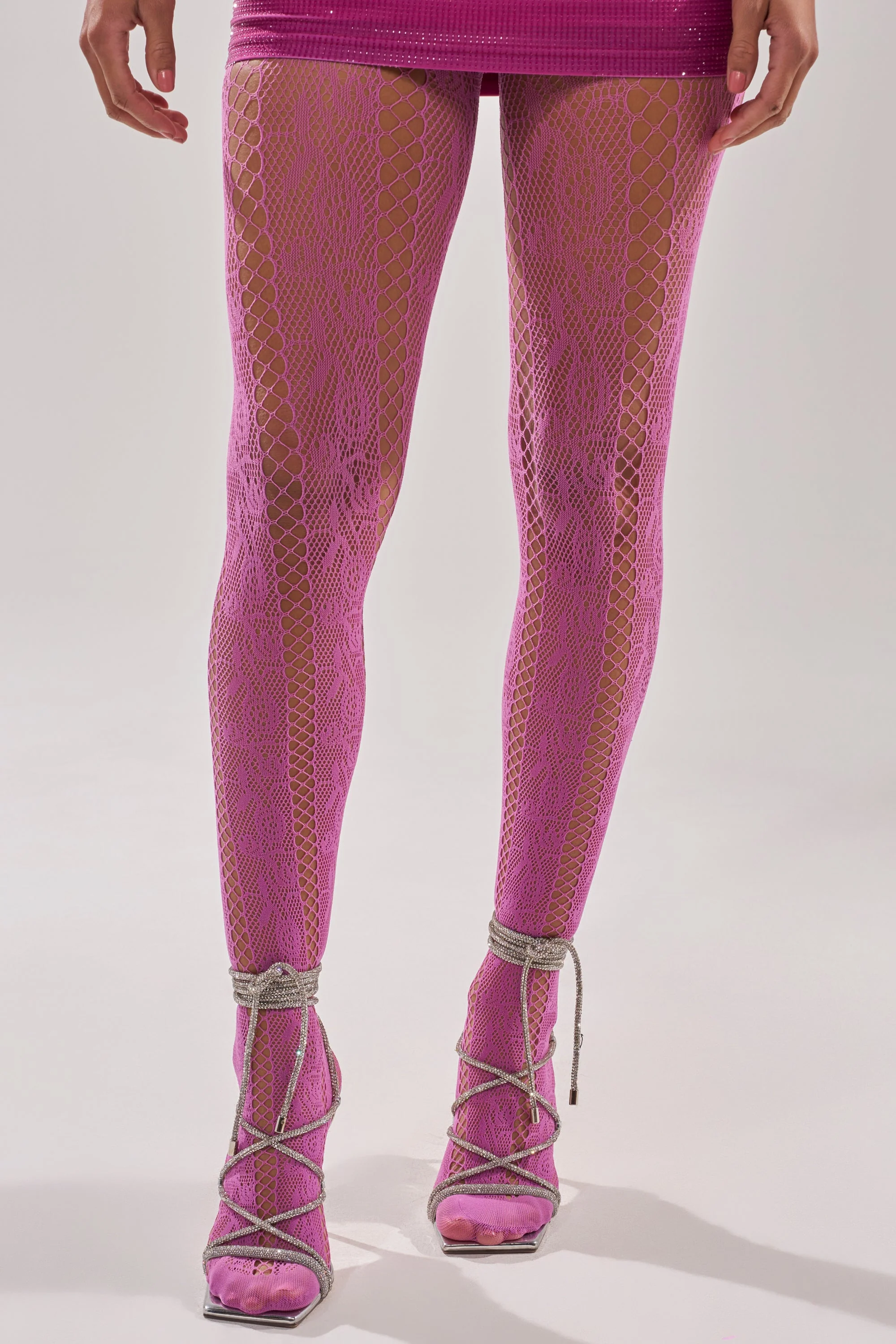 FEMME TIGHTS IN PINK - Akira Store