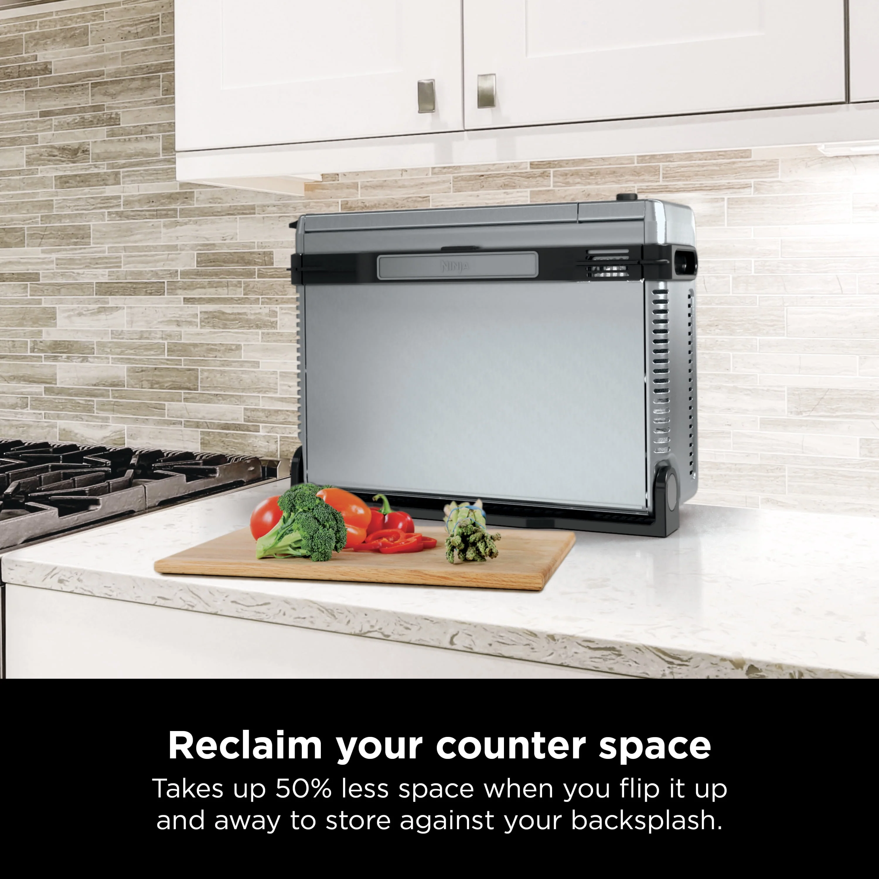 Ninja Foodi 6 - in - 1 Digital Air Fry, Large Toaster Oven, Flip - Away, SP080