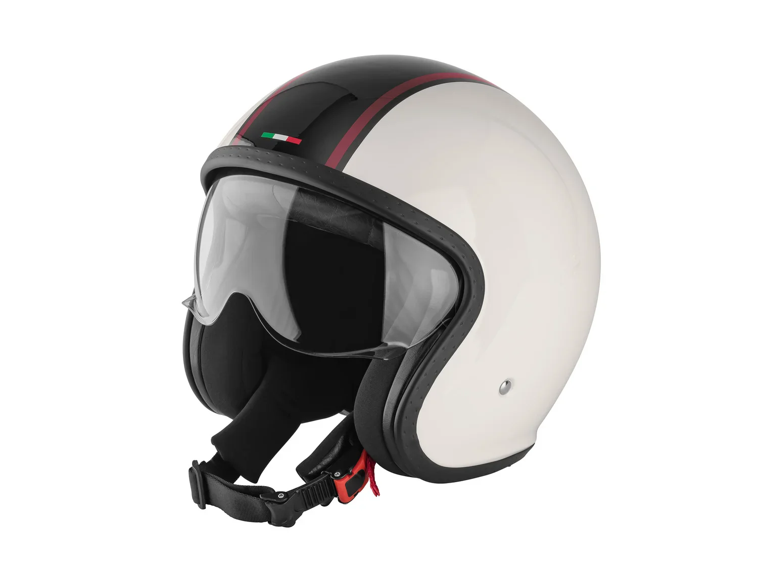 ULTIMATE SPEED Casque jet avec visire, M