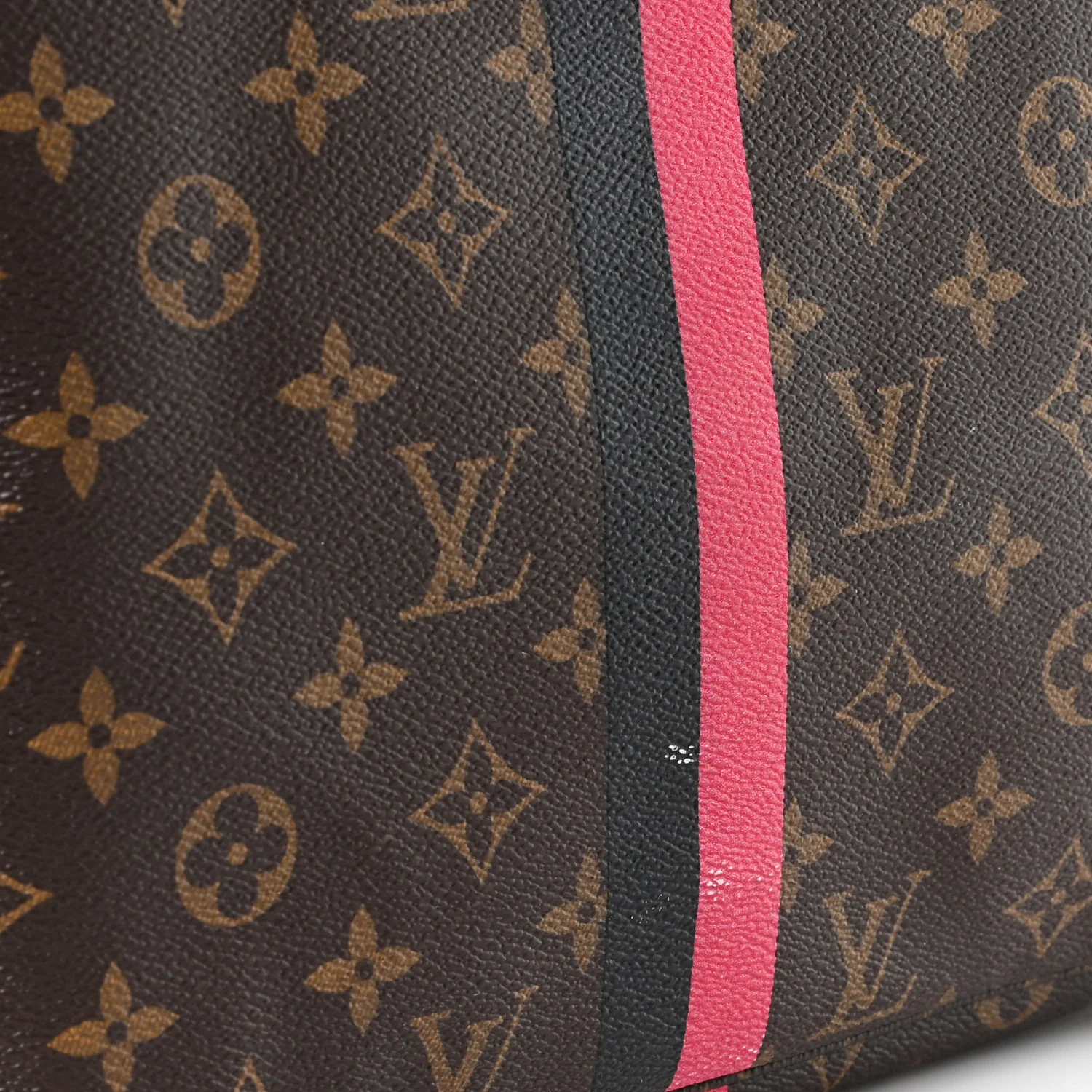 Monogram My LV Heritage Neverfull MM Fuchsia Black