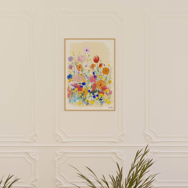Anna Thomsen poster 30x40 cm field of flowers no1