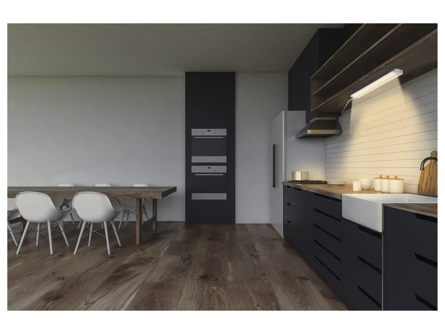 LIVARNO home Rglette sous meuble LED  blanc variable