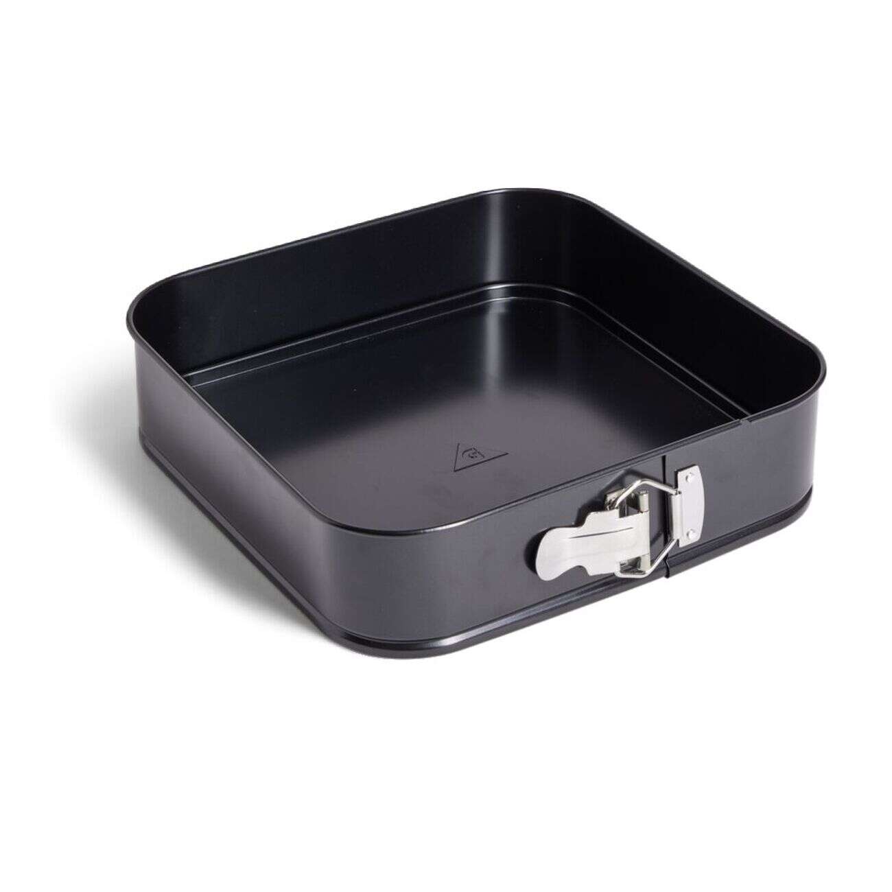 Moule charnière carré métal noir 26x26xH6,8cm