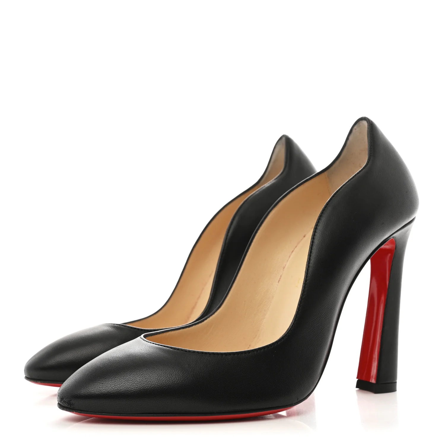 Nappa Agneska 100 Platform Pumps 37 Black
