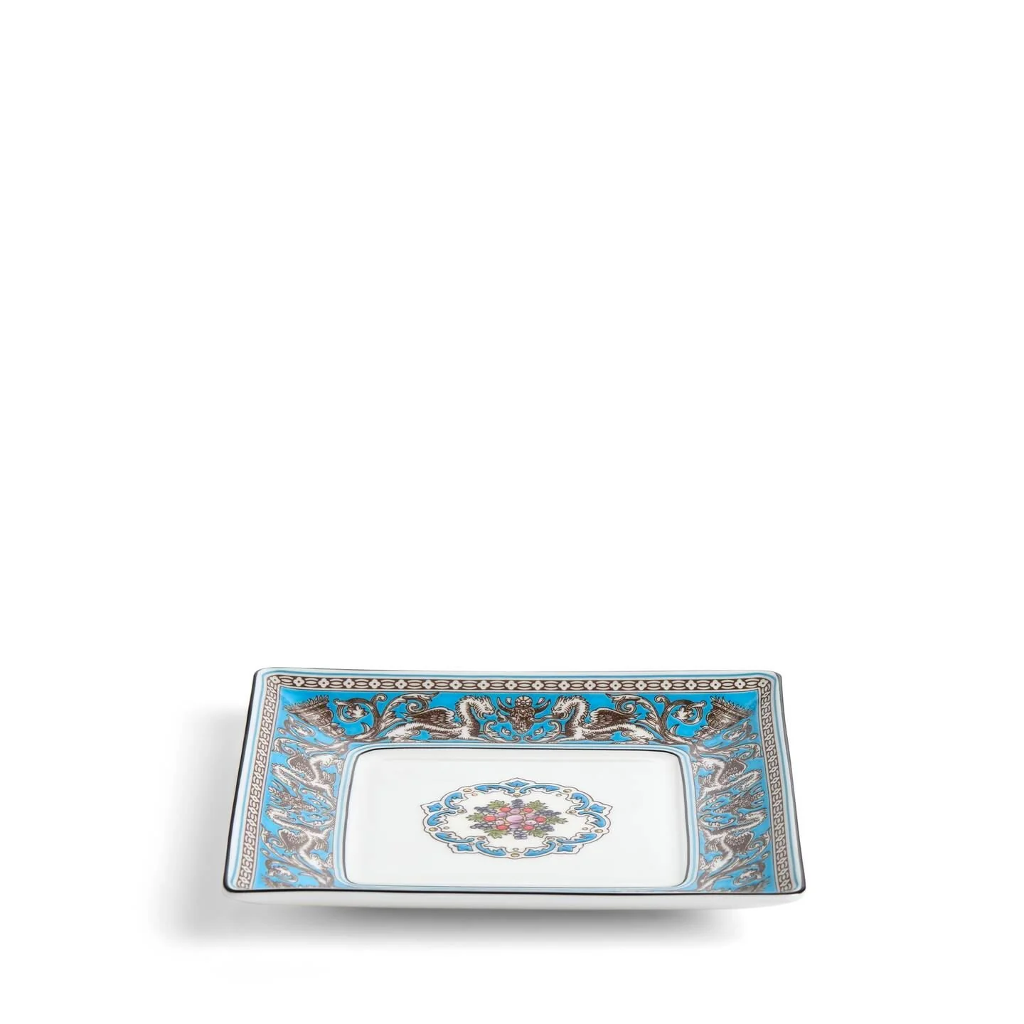 Florentine Turquoise Square Tray