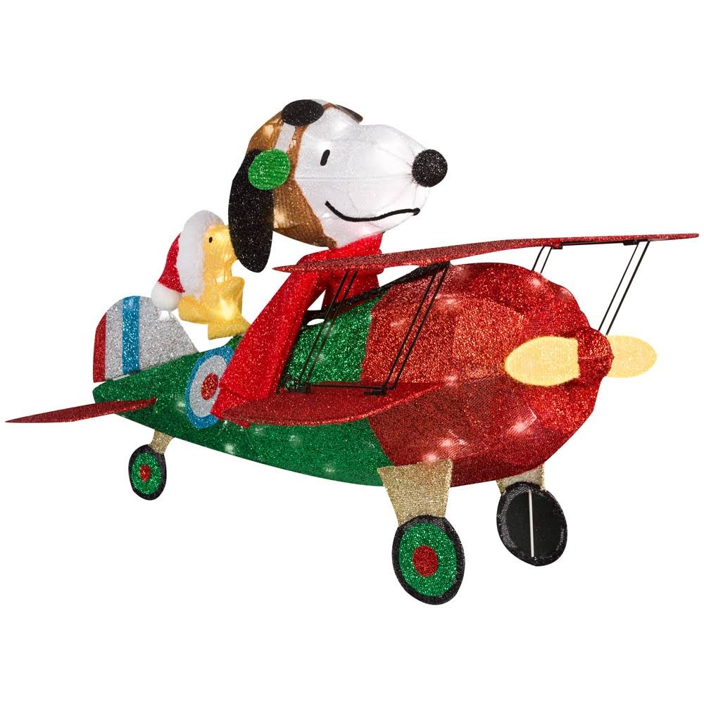 Peanuts Snoopy 22.24-in Licensed Yard Decoration with White LED Lights | 882066