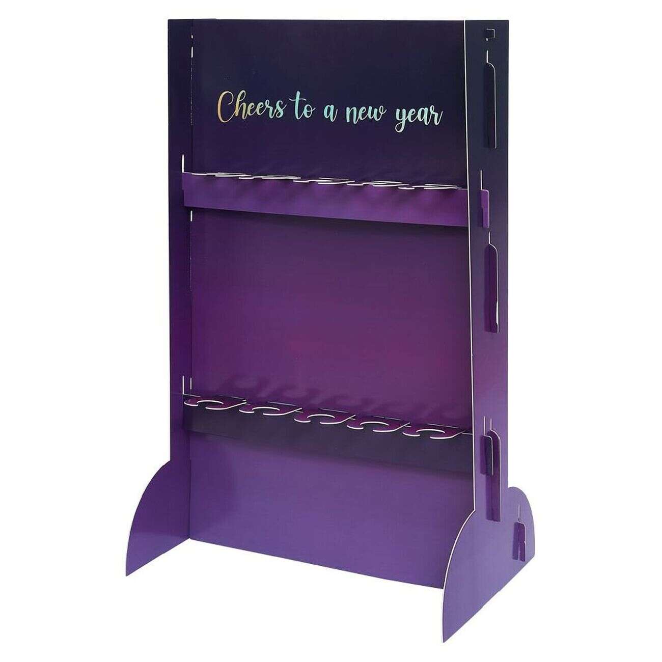 Support DIY pour flûte à champagne