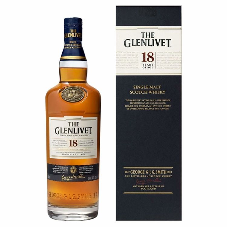 Glenlivet 18 Year Scotch Whiskey