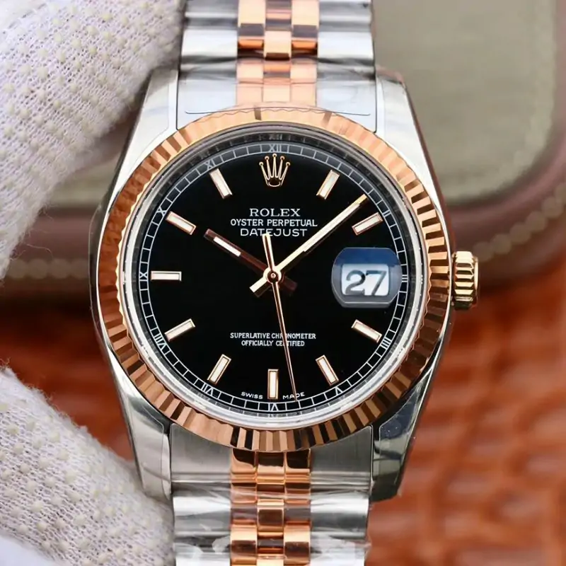 Rolex Datejust 36MM 126231 AR Factory Black Dial