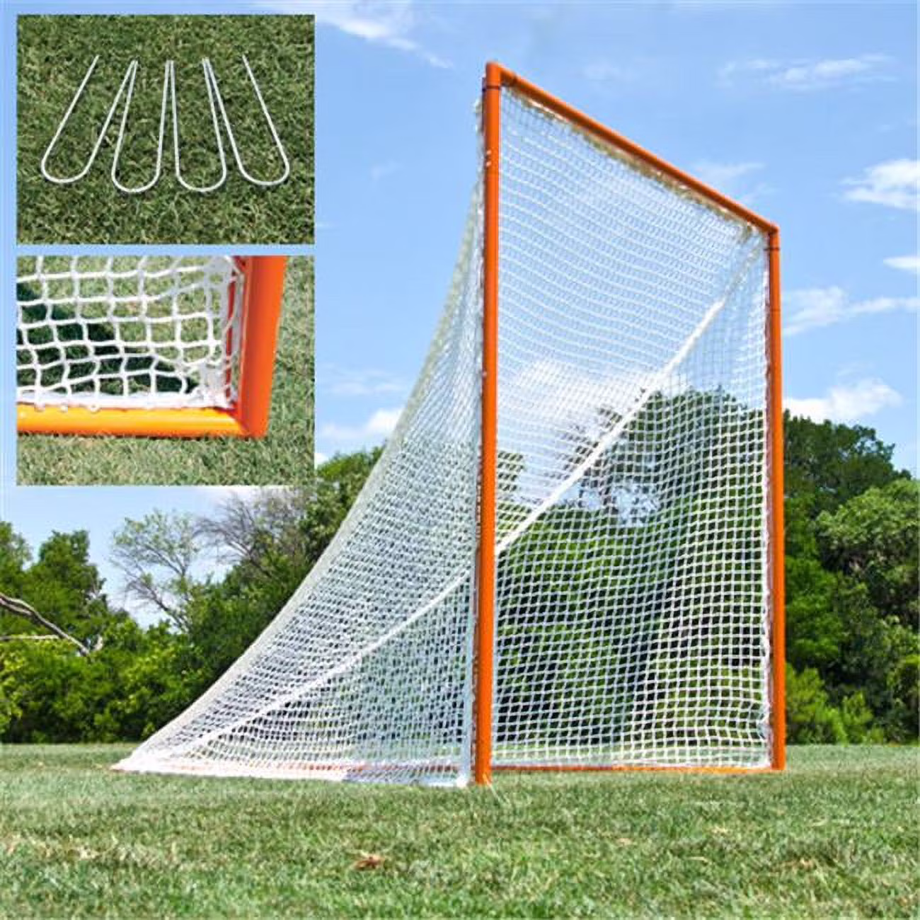 6 x 6 x 7 Ft. Practice Lacrosse Goal