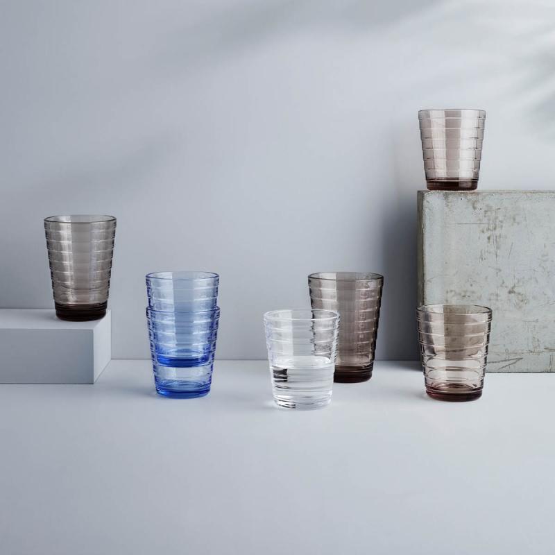Aino Aalto glass 22 cl 2 stk lin