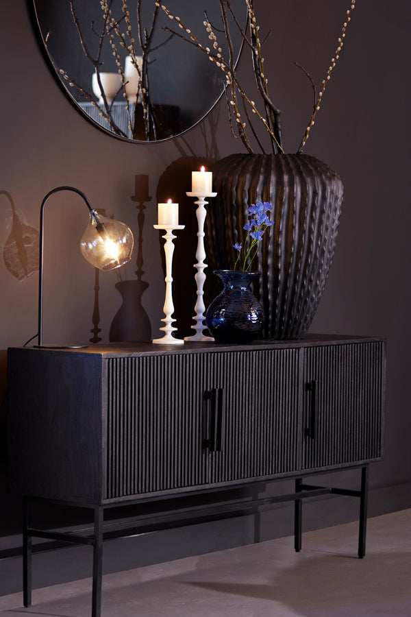 Light & Living - Abage wandkast 150x40x80 cm hout zwart