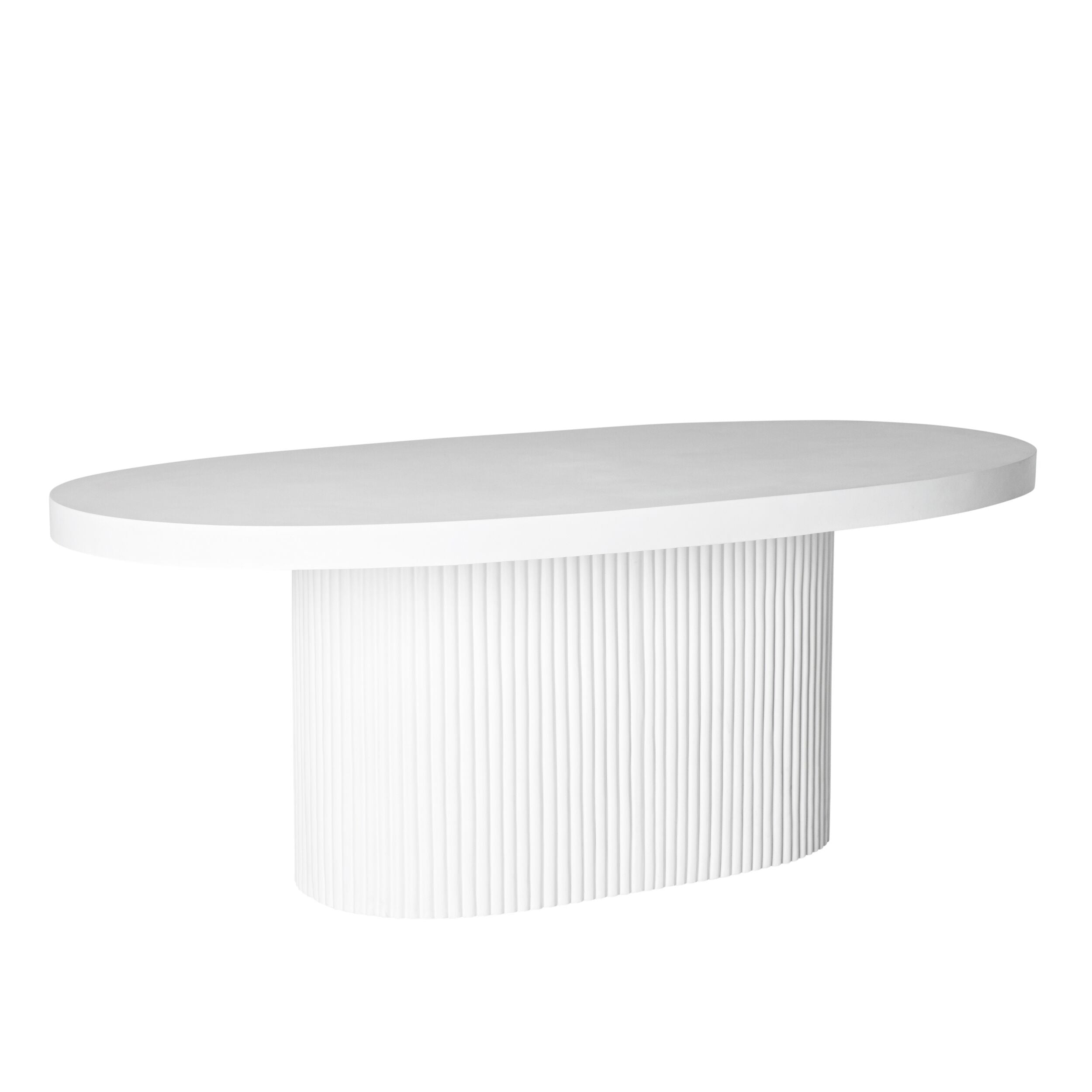 Ripple Curved Outdoor Dining Table 200cm with Ripple Curved Outdoor Di