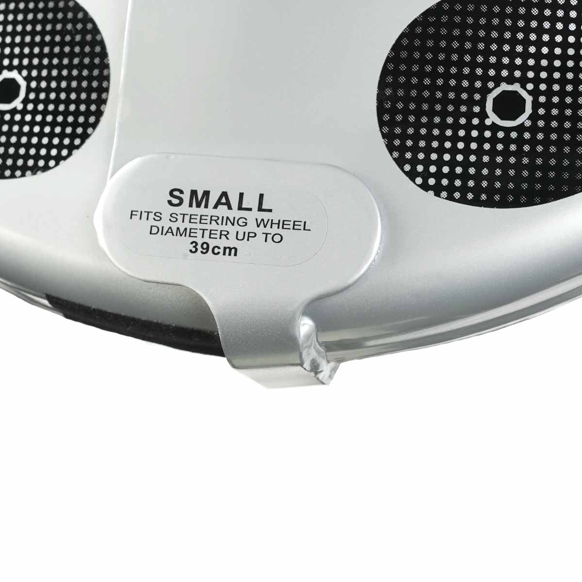 Disklok Security Device - Steering Wheel Lock - Silver - Left Hand Drive (LHD)