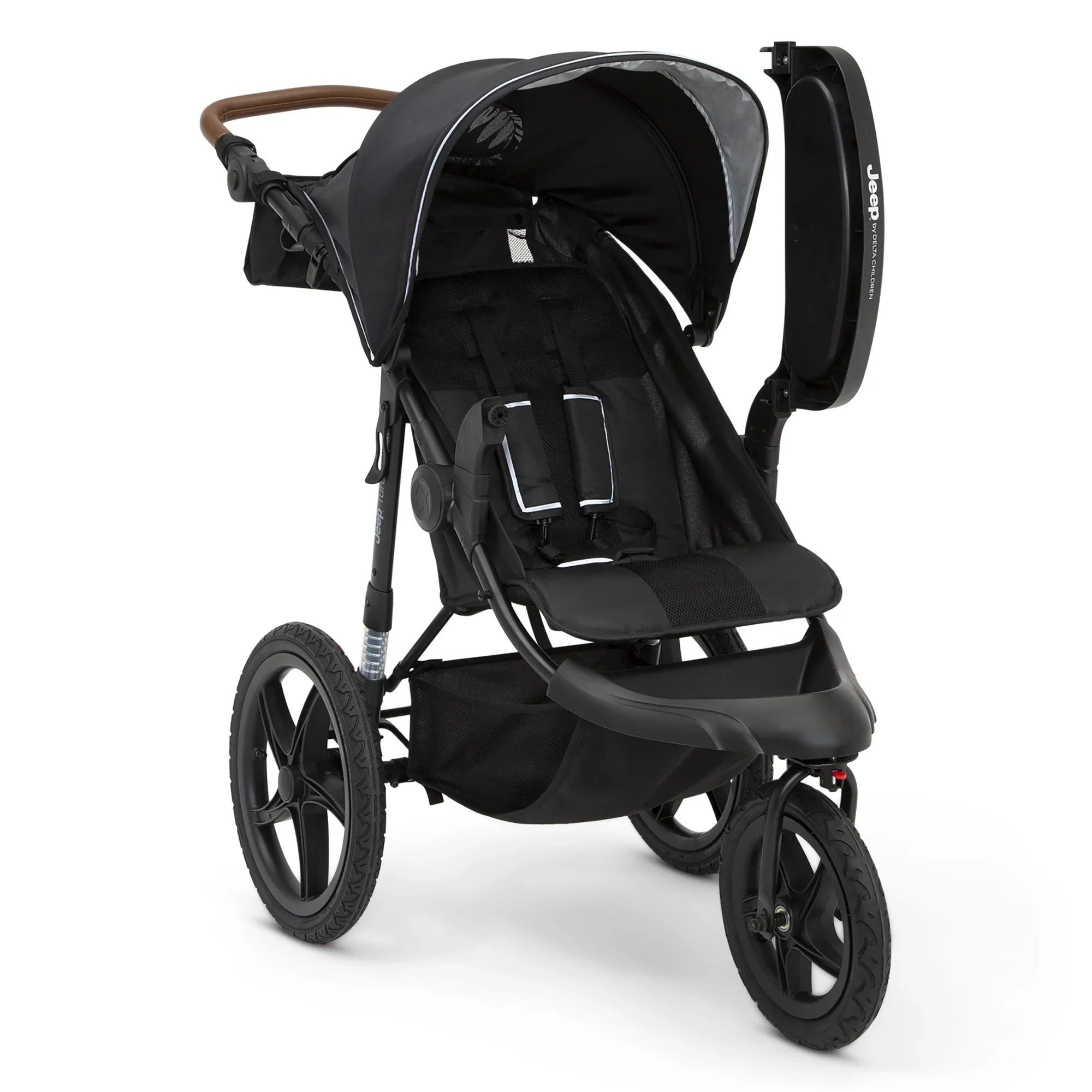 Jeep TurboGlyde Jogging Stroller by Delta Children, Black