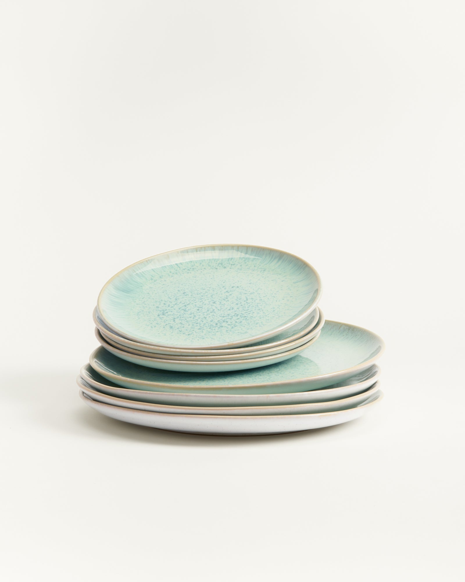 AREIA - PLATE SET CLASSIC MINT 8 PIECES