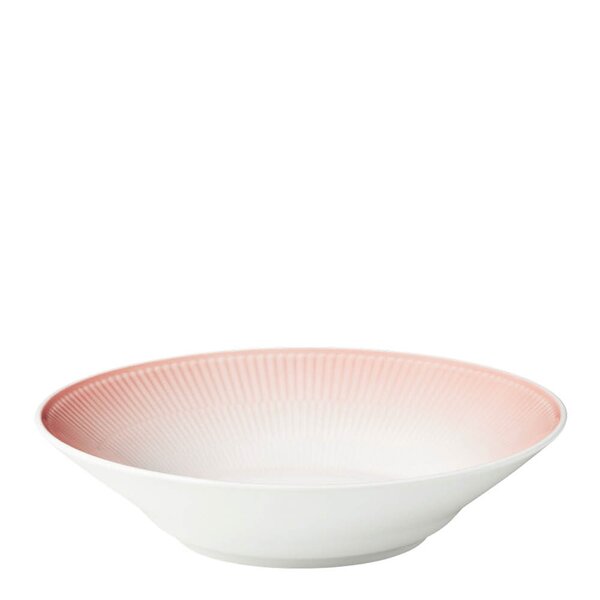 Iris dyp tallerken 24 cm korall