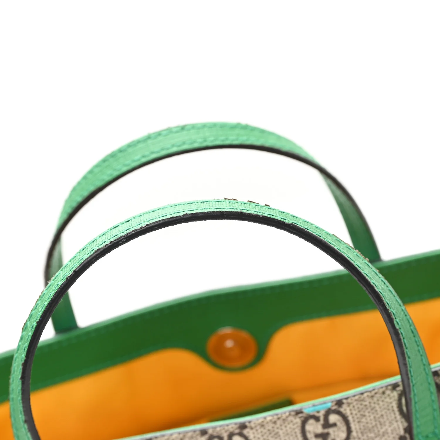 GG Supreme Monogram Ranch Childrens Tote Beige