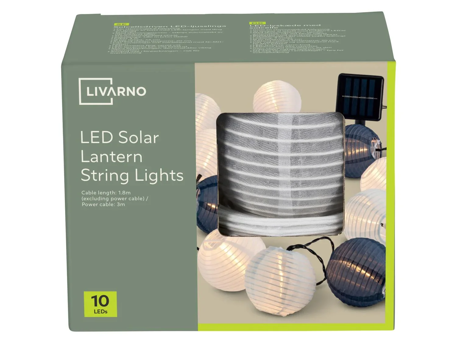 LIVARNO Guirlande lumineuse solaire  LED