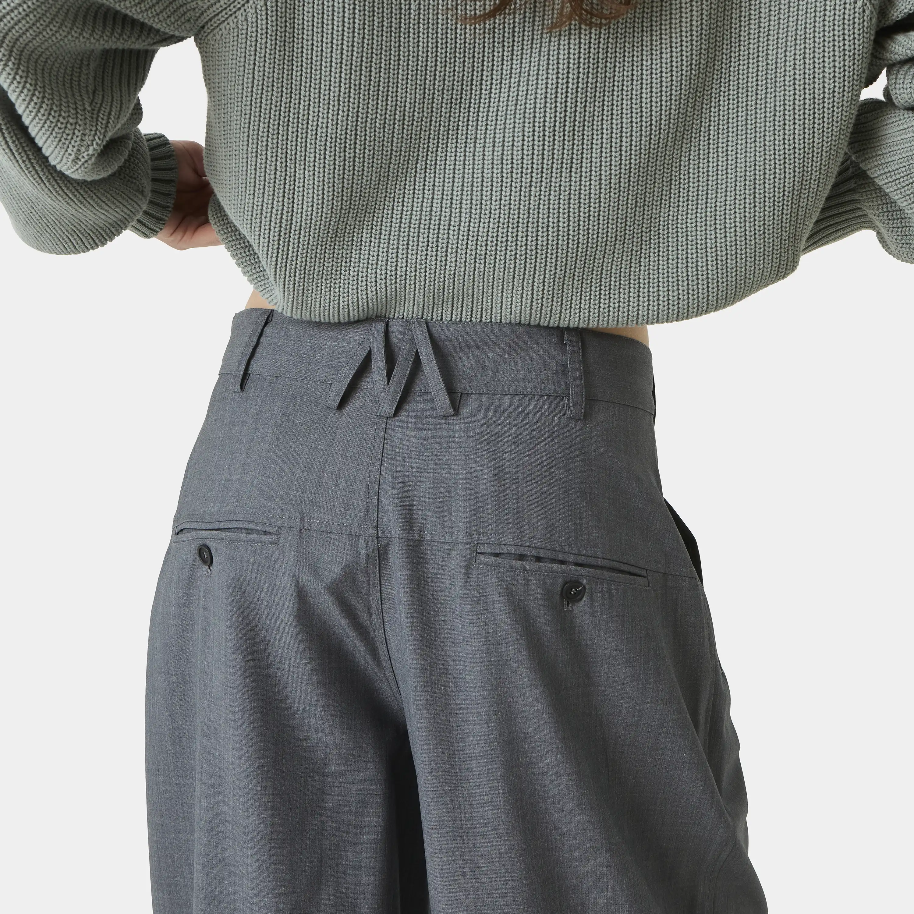 Orbit Slate Tailored Pants