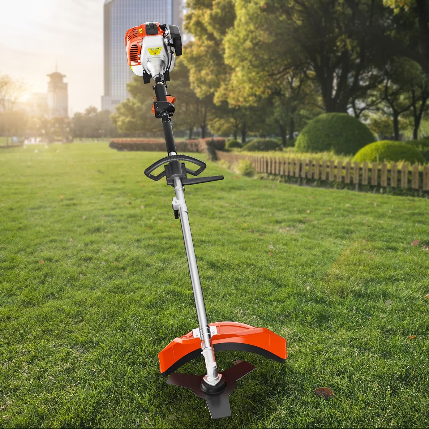 36cc Gas String Trimmer,2-Stroke 3 in 1 Gas Brush Cutter,Weed Eater Gas Powered and Gas Weed Wacke Trimmer for Weeds and Grass(36CC) - Image 7
