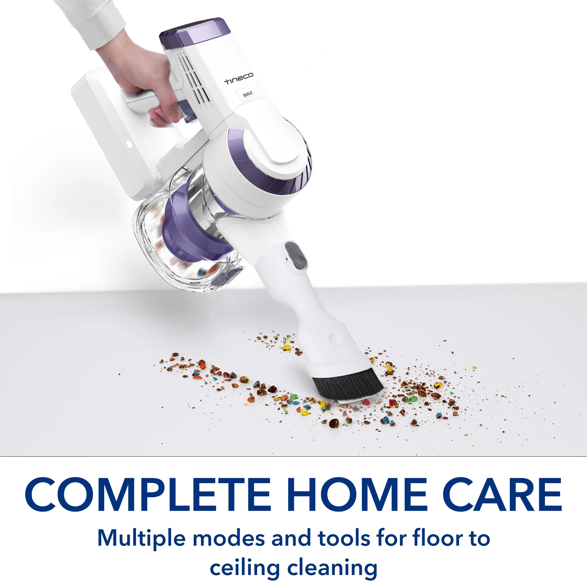 Restored Tineco A10 - D Plus - Cordless Ultralight Stick Vacuum Cleaner for Hard Floors and Low - Pile Rugs (Refurbished)