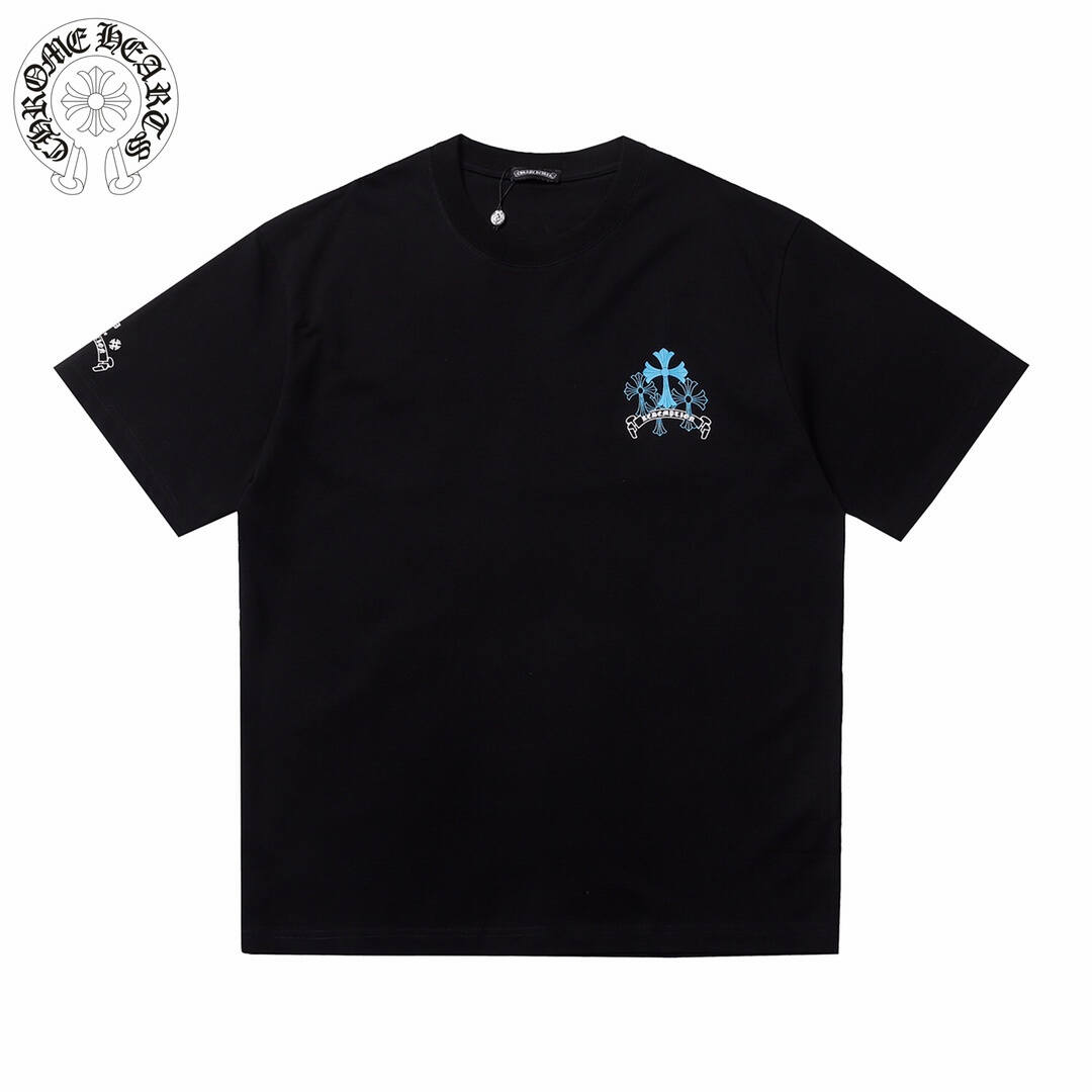 【CHROME HEARTS 公式旗艦店】クロムハーツ Tシャツ ご好評に付き再入荷！黒 白Tシャツ