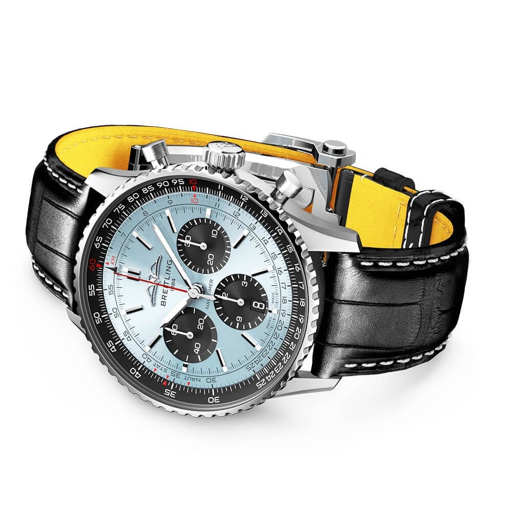 [Super Clone]Breitling AB0138241C1A1 Navitimer B01 Blue Dial - Νew