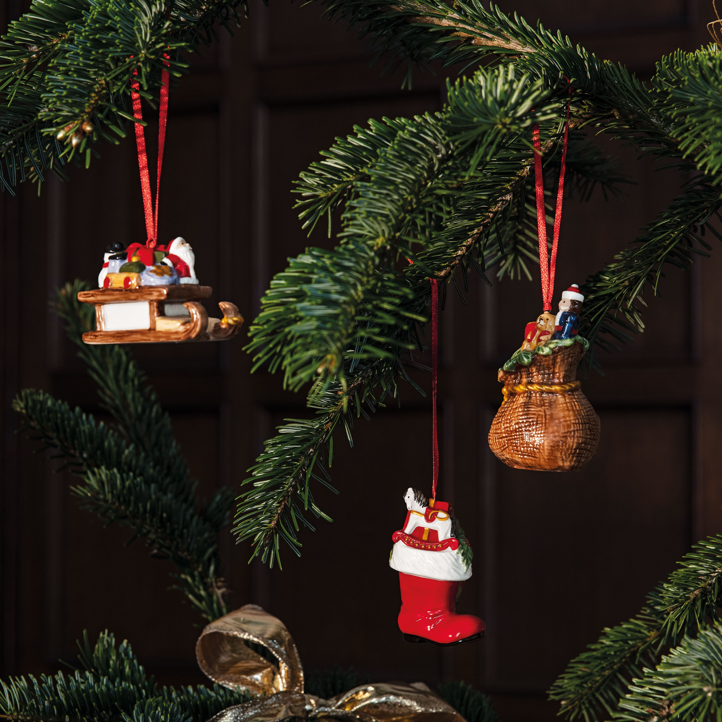 Nostalgic Ornaments Christmas ornaments - Multi-colored, 7.9'' x 5.6'' x 2.6''
