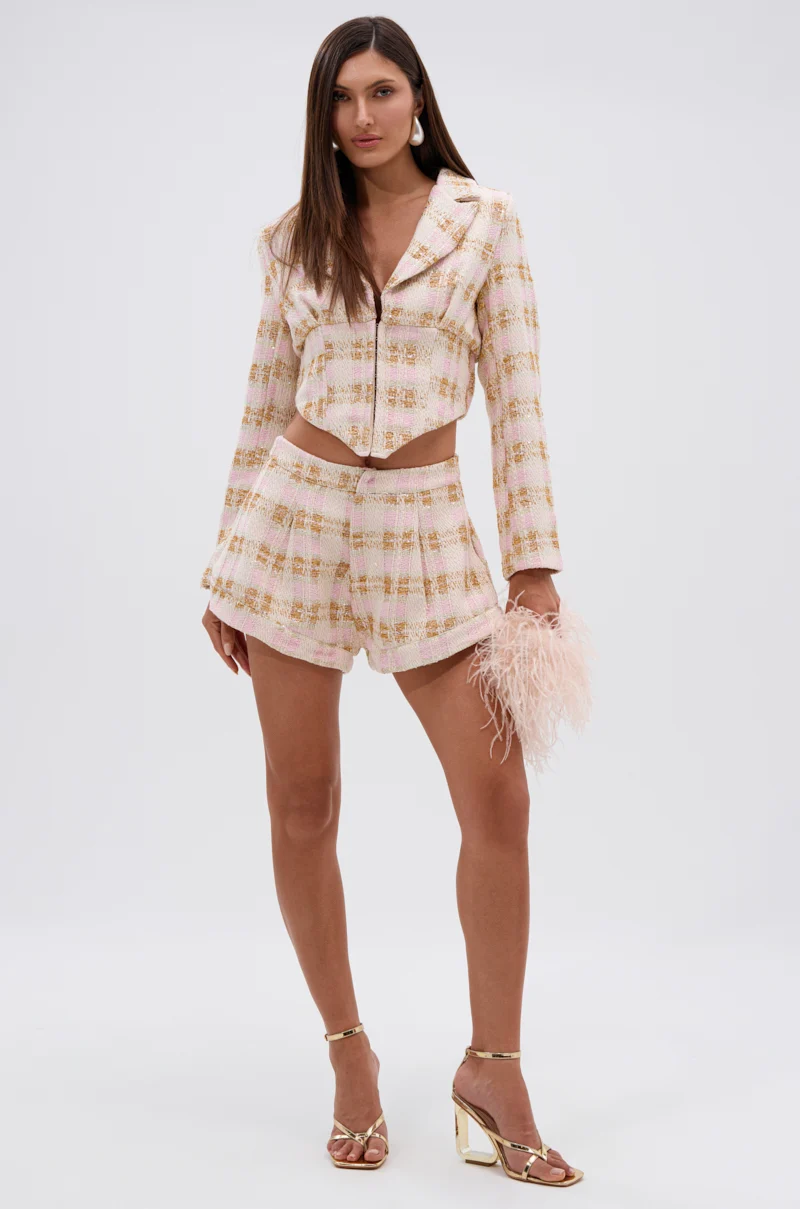 FLORENCE TWEED SHORT - Akira Store