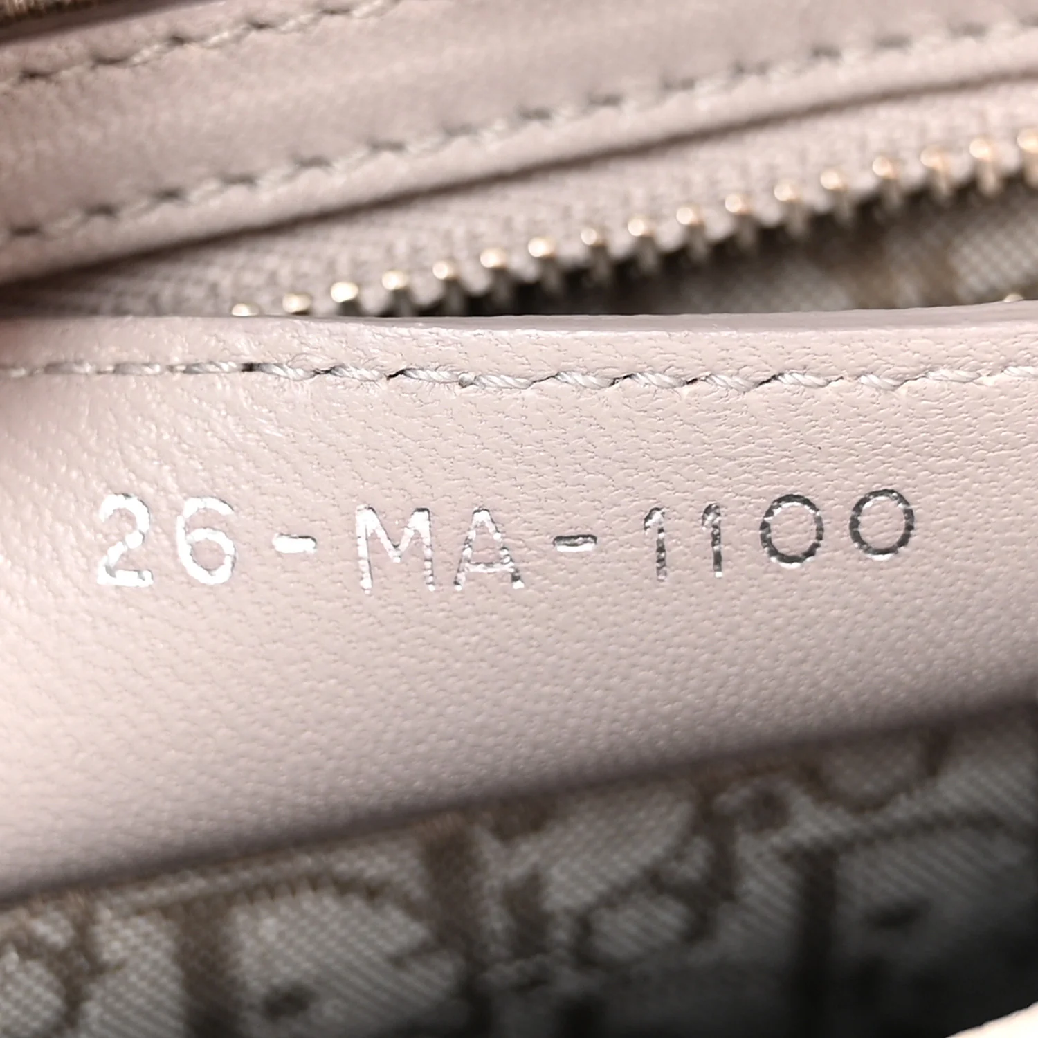 Lambskin Cannage Medium Lady Dior Grey