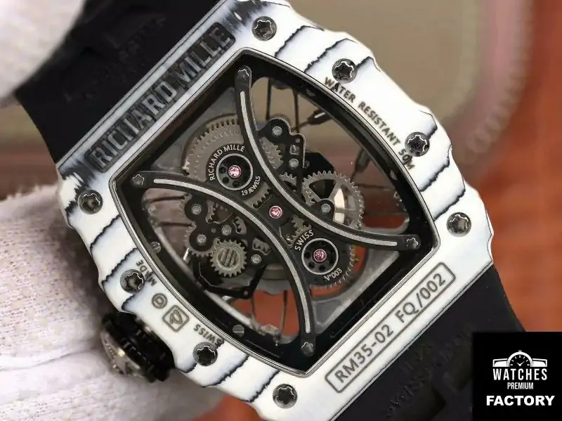 Richard Mille RM53-01 White Ceramic Case Skeleton Dial