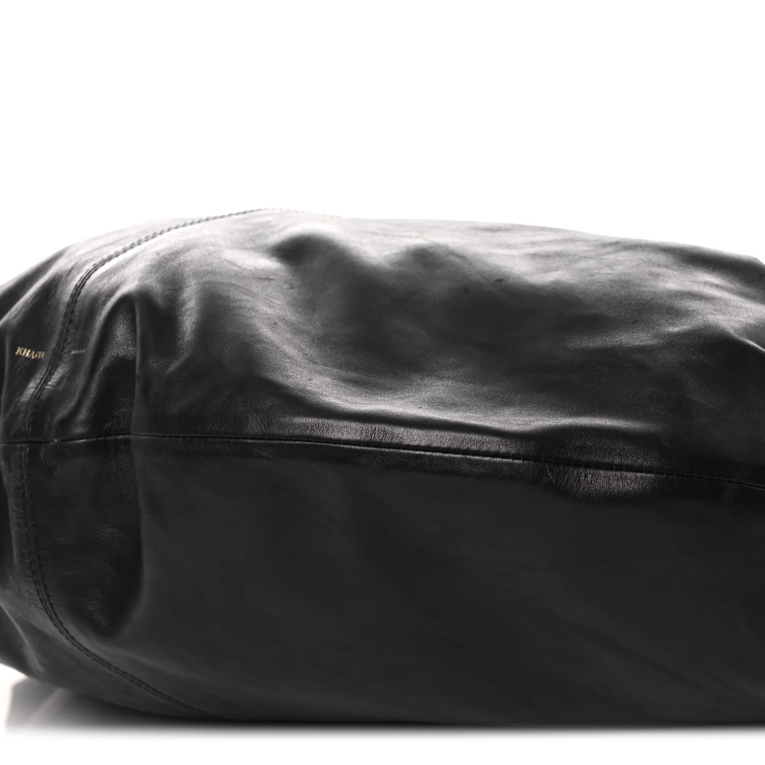 Vintage Calfskin Extra Large Olivia Hobo Black
