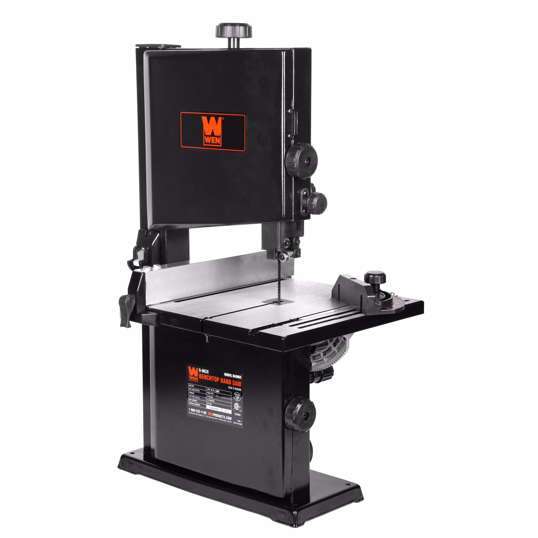WEN 2.8 Amp 9 - Inch Benchtop Band Saw