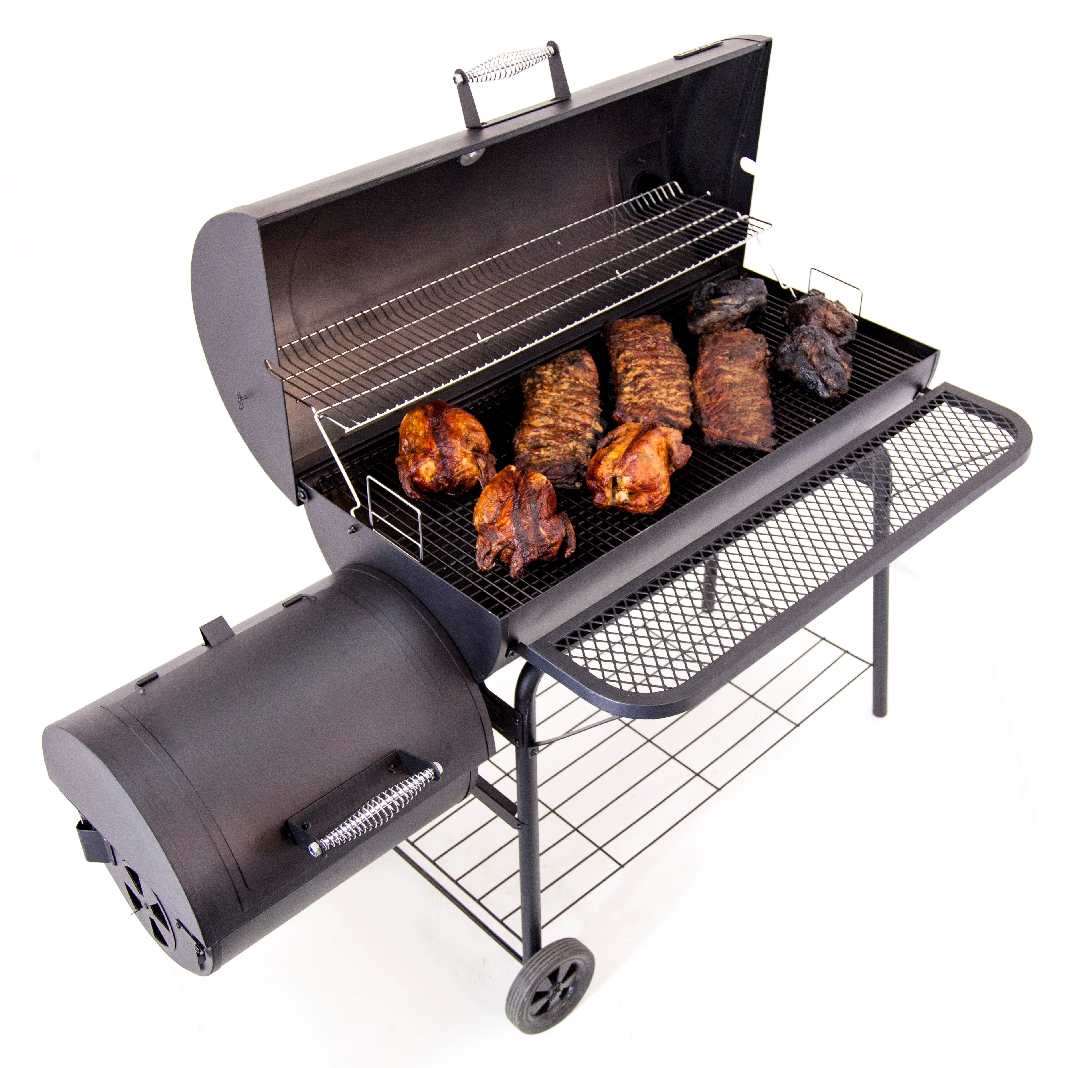 Gourmet by Char-Broil 1280 sq in Offset Charcoal Smoker
