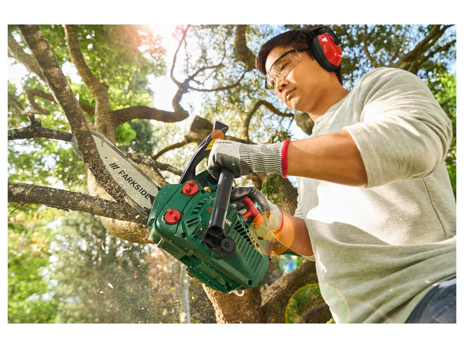 PARKSIDE Trononneuse d'lagage  essence PBBPS 700 A1, 700 W