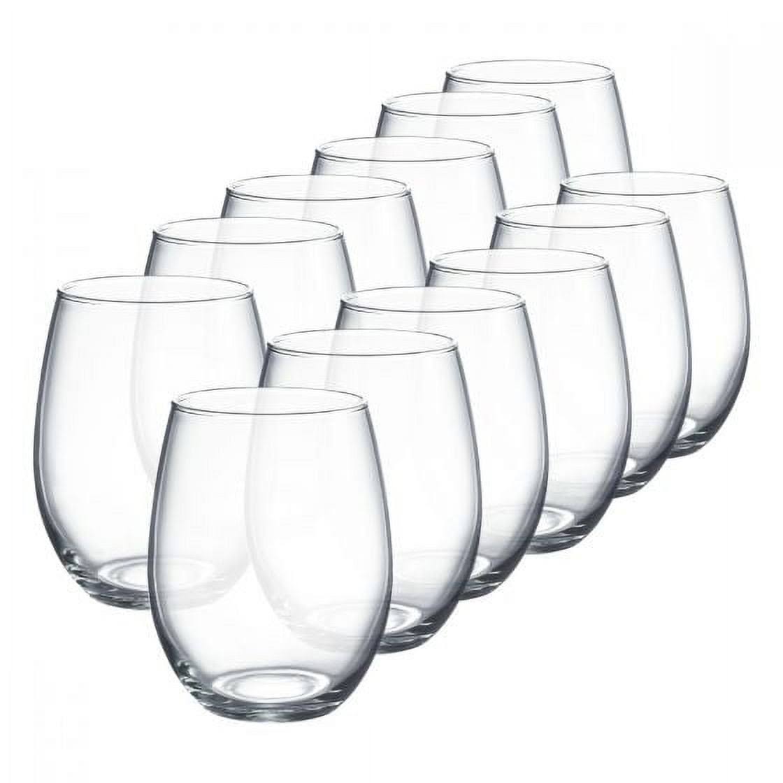 Luminarc 15 oz. Cachet Clear Stemless Wine Glass 12 Piece Set, Size: One Size