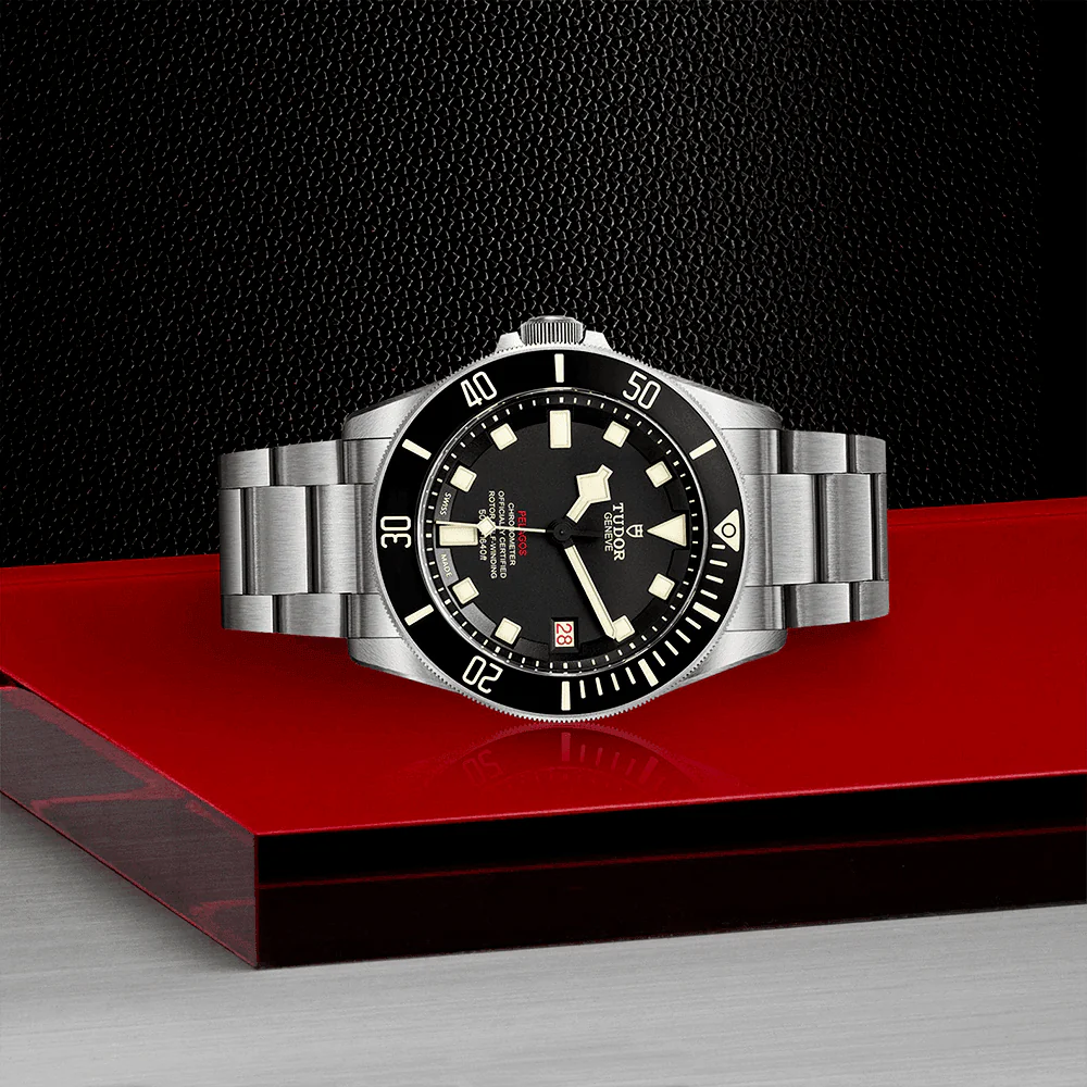 [Super Clone]Pelagos LHD 42mm Black Dial & Ceramic Bezel Men's Titanium Automatic Watch