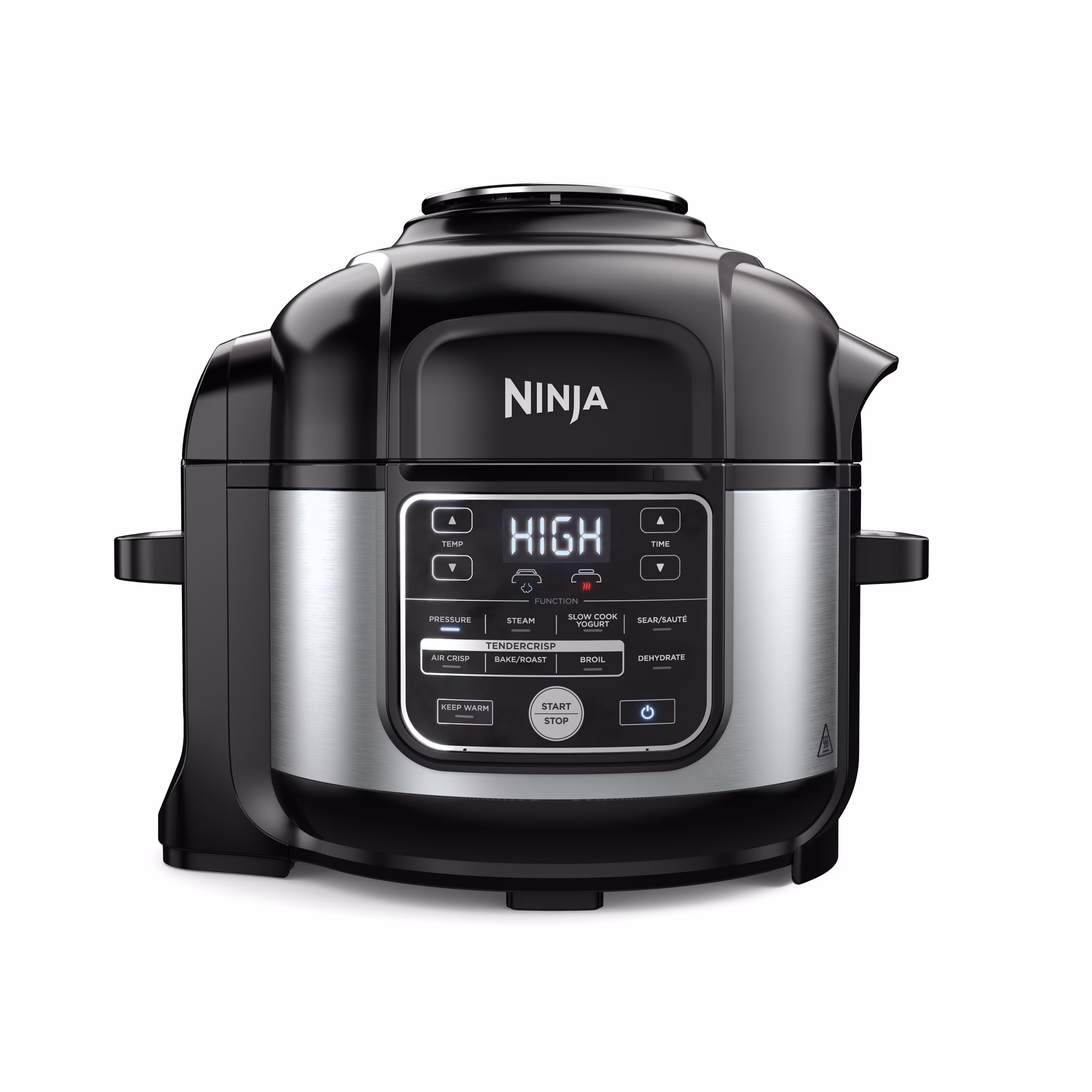 Ninja Foodi 10 - in - 1 Multi - Cooker, 6.5 Quart, Pressure Cooker & Air Fryer, Stainless Steel, OS300