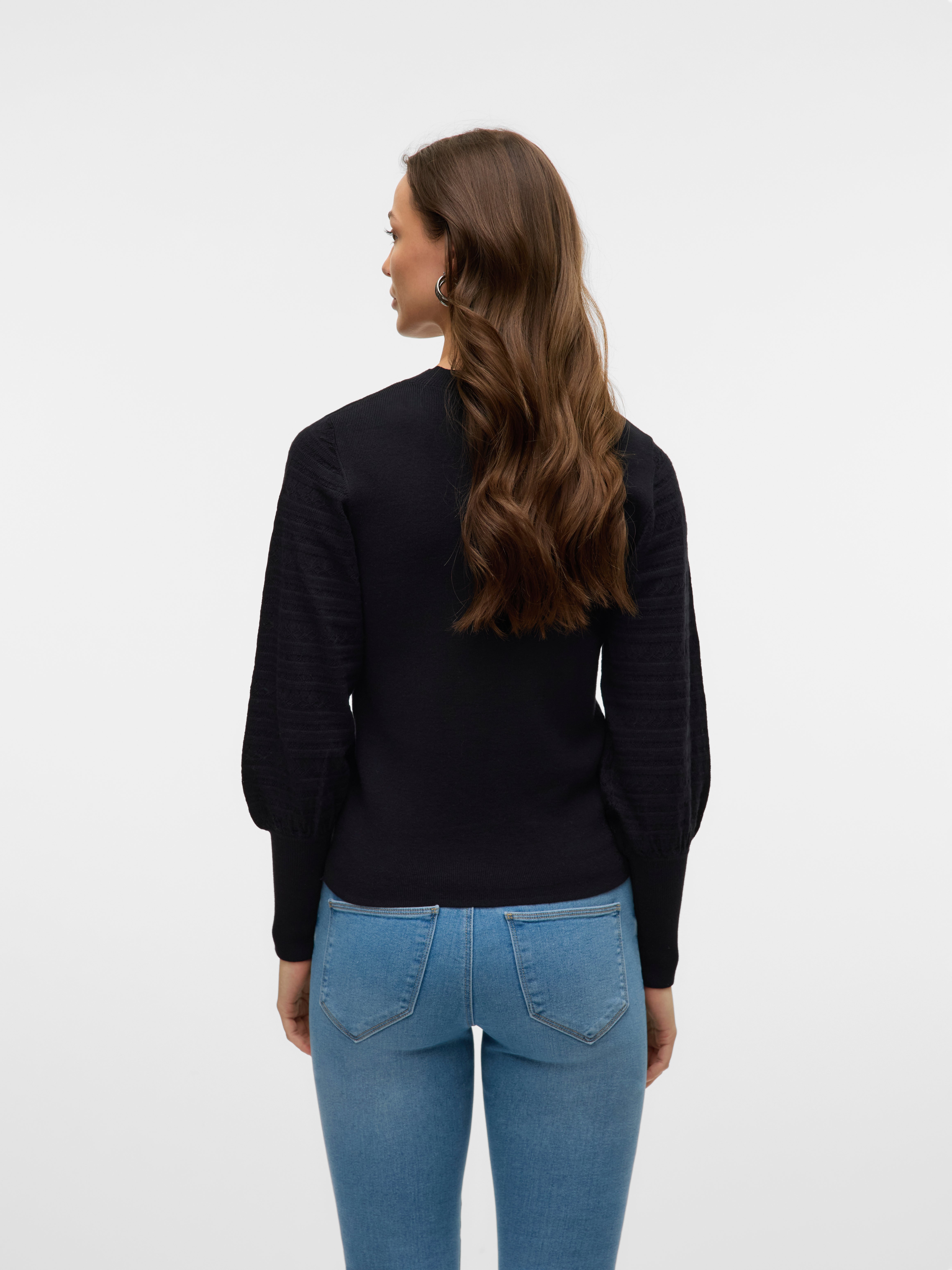 VERO MODA® VMHOLLYPOINTELLE Knitted pullover