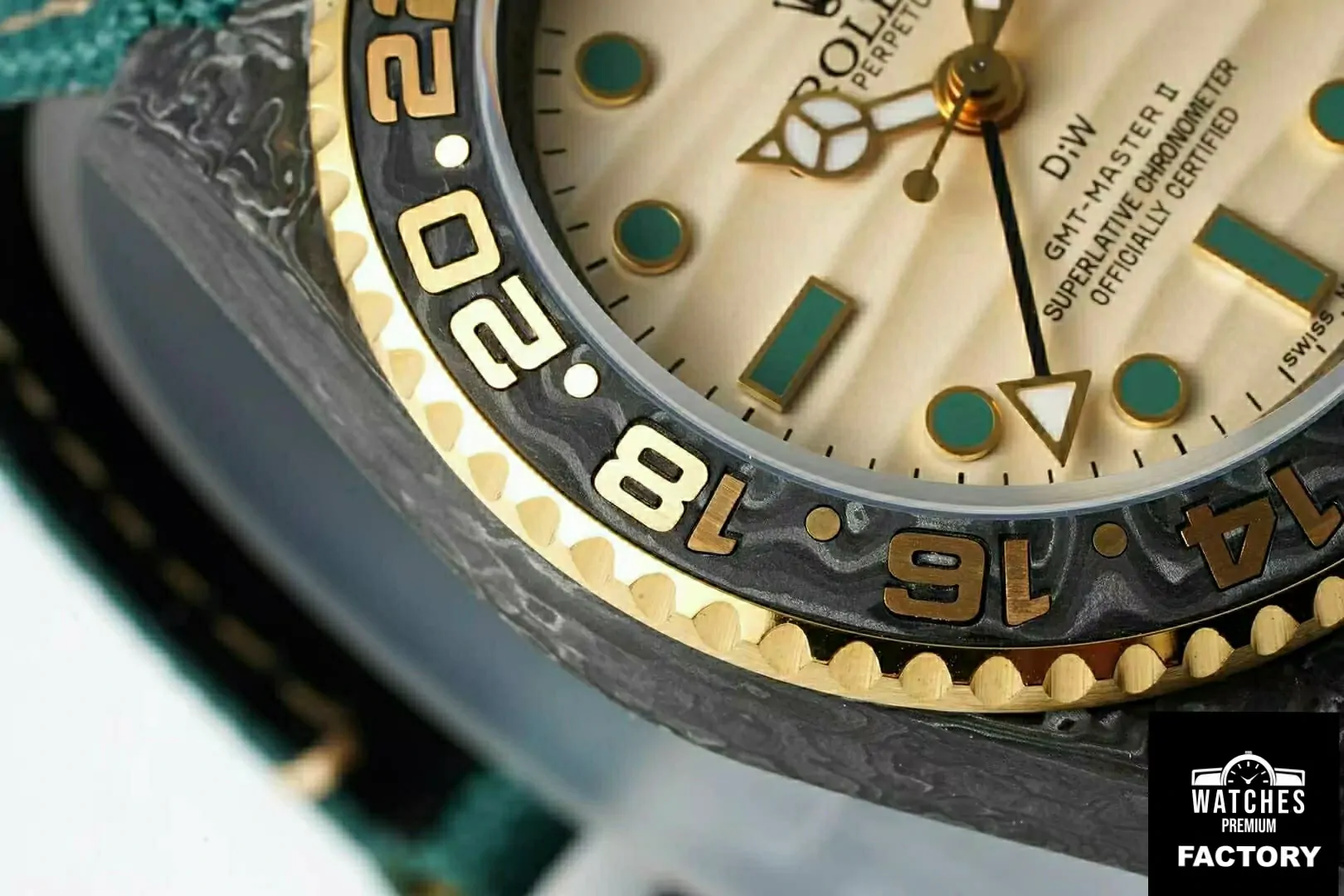 Rolex GMT-MASTER II Diw Green Strap